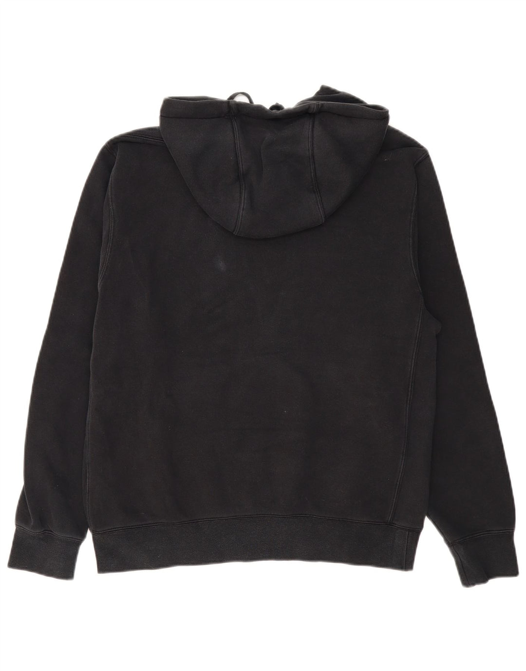 Męski sweter z kapturem NIKE, średni czarny, bawełniany