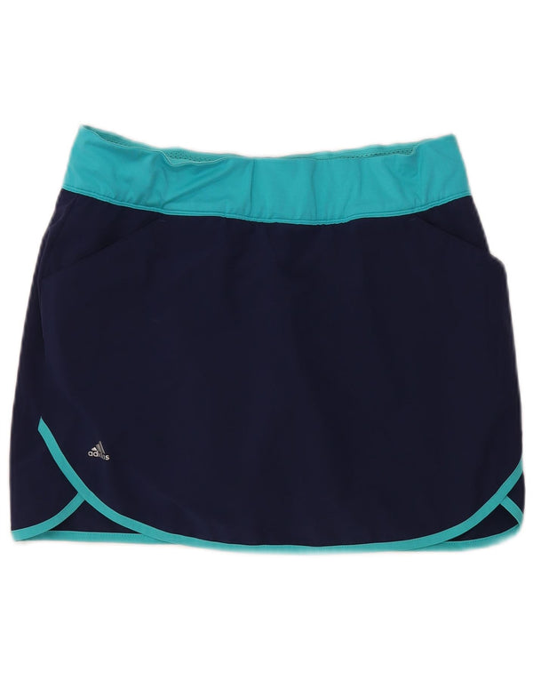 Adidas Damskie Skort UK 14 Średni Granatowy Poliester
