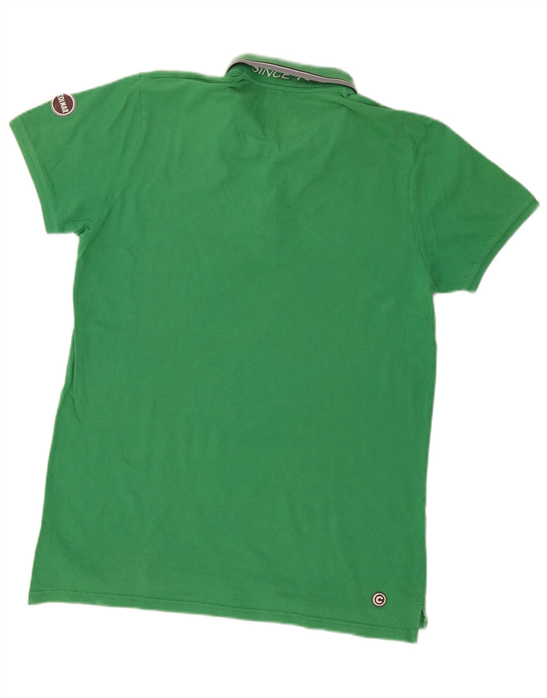 Męska koszulka polo COLMAR z grafiką 2XL w kolorze zielonym