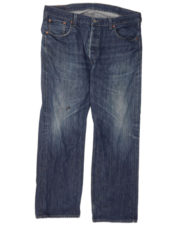 Męskie proste dżinsy Levi's W40 L32 Niebieski klasyczny