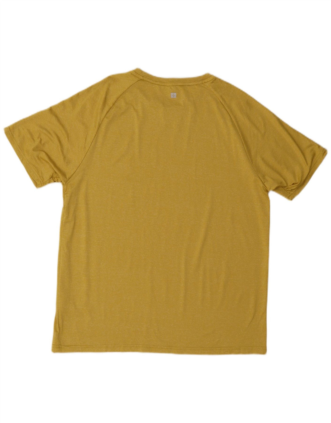 Męski T-shirt Mountain Warehouse IsoCool, duży, żółty, poliester