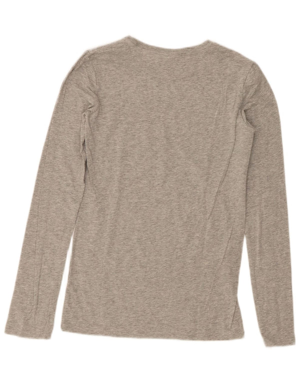 Dziewczęcy graficzny top Diesel z długim rękawem, 13-14 lat, XL, szary