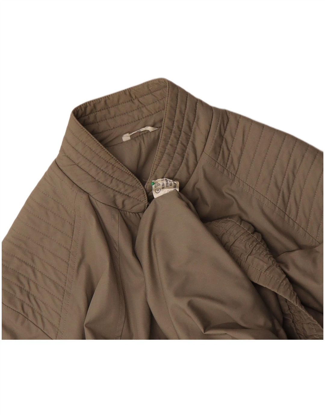 Męska kurtka bomberka w stylu vintage, UK 42 XL, poliester khaki