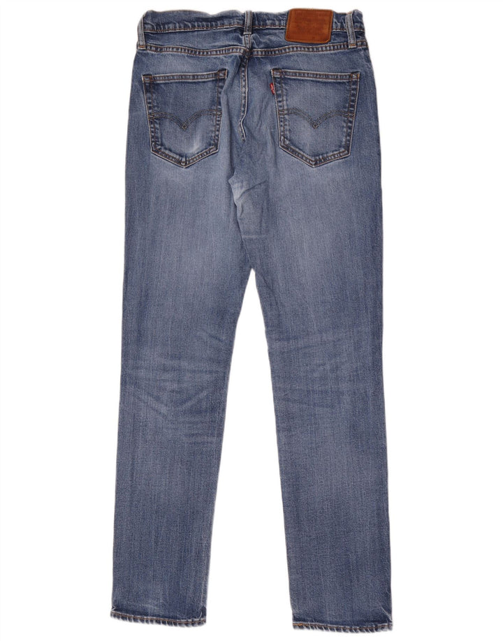 Męskie jeansy Levi's 511 Slim W33 L34 Niebieska bawełna