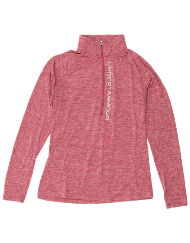 Damski dres Under Armour Graphic Pullover Top UK 14, duży, różowy, nakrapiany
