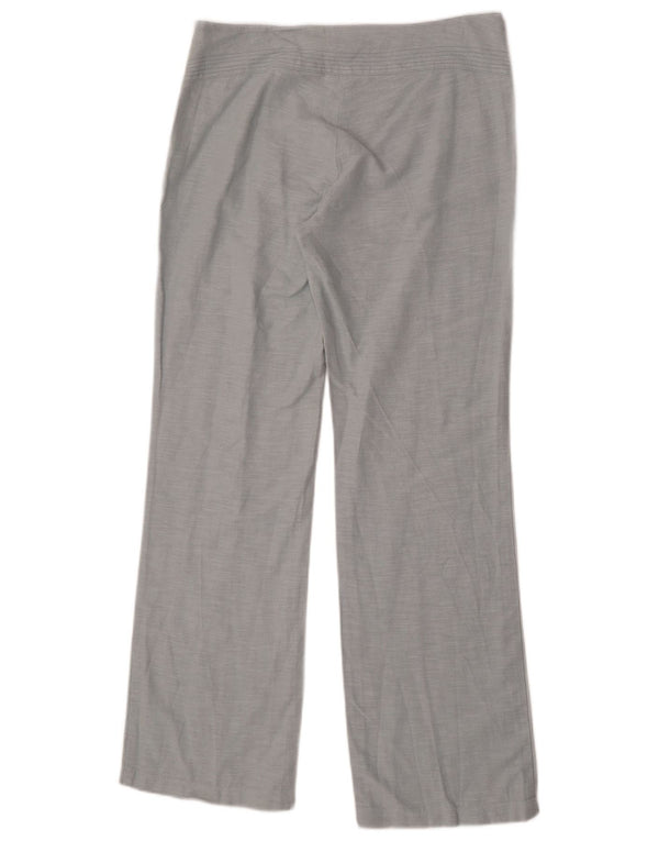 Proste spodnie damskie Zara EU 42 Large W32 L32 Blue Ramie