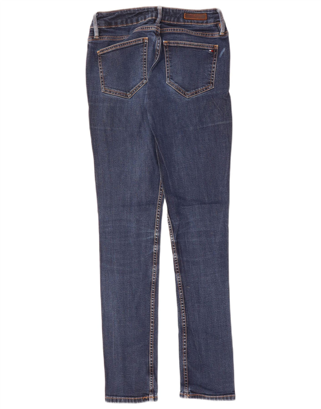 Damskie jeansy skinny TOMMY HILFIGER W25 L29 Granatowe, bawełniane