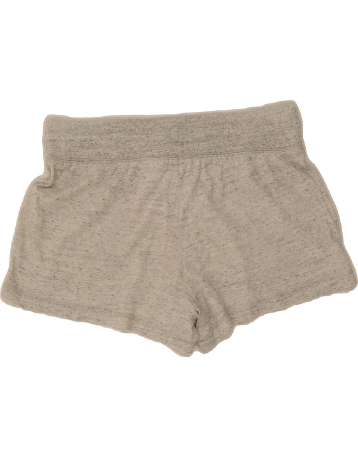 NIKE Womens Sport Shorts UK 14 Medium Grey Flecked Vintage Nike and Second-Hand Nike from Messina Hembry 