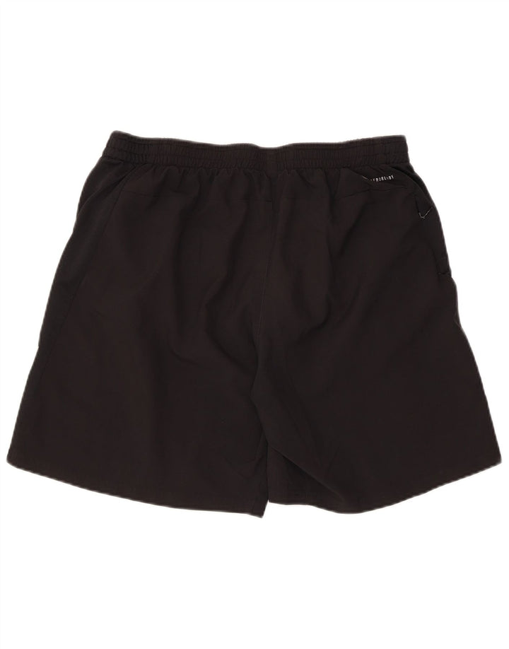 Męskie spodenki sportowe Adidas Aeroready, duże, czarne, poliestrowe