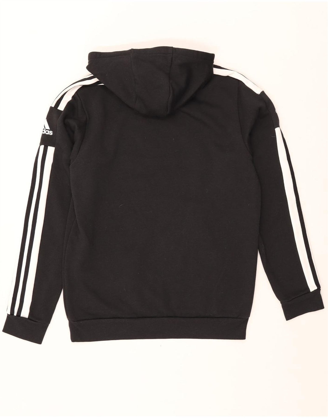 Męska bluza z kapturem Adidas, średnia czarna bawełna