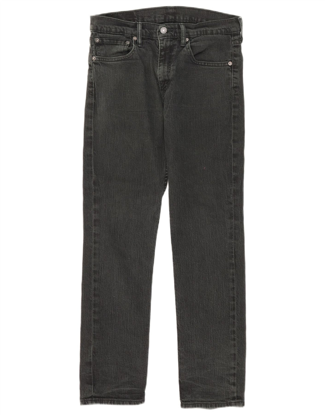 Damskie proste dżinsy Levi's W32 L30 Czarna bawełna