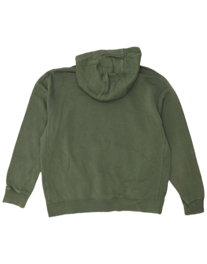 Męski sweter z kapturem Nike, duży, zielony, bawełniany
