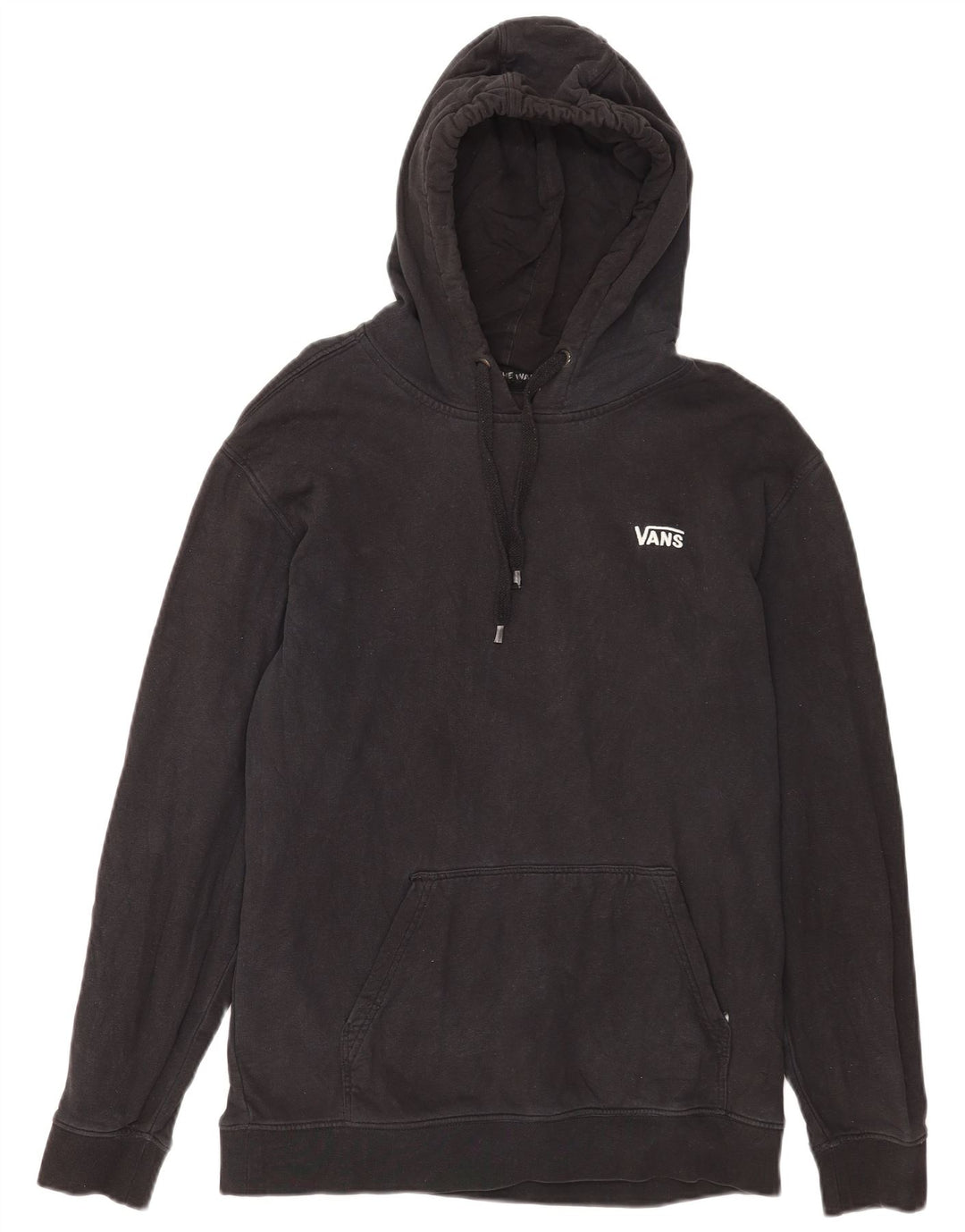 Męski sweter z kapturem Vans, średni czarny, bawełniany