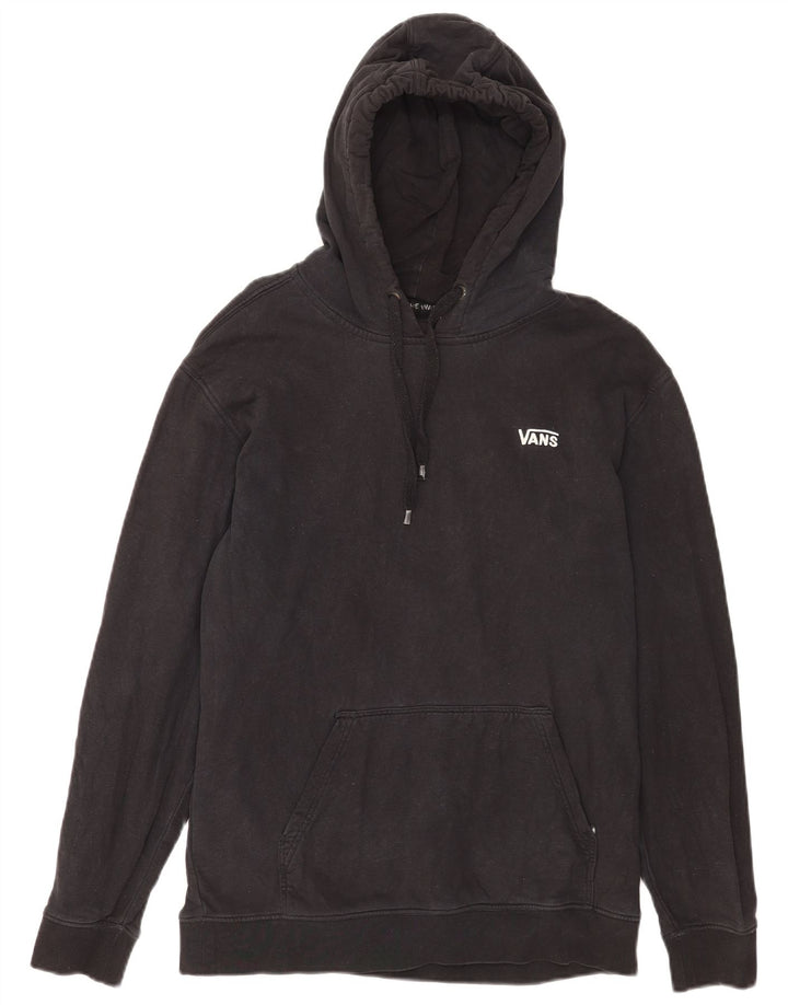 Męski sweter z kapturem Vans, średni czarny, bawełniany