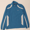 REEBOK Mens Tracksuit Top Jacket Medium Blue Colourblock Polyester Vintage Reebok and Second-Hand Reebok from Messina Hembry 