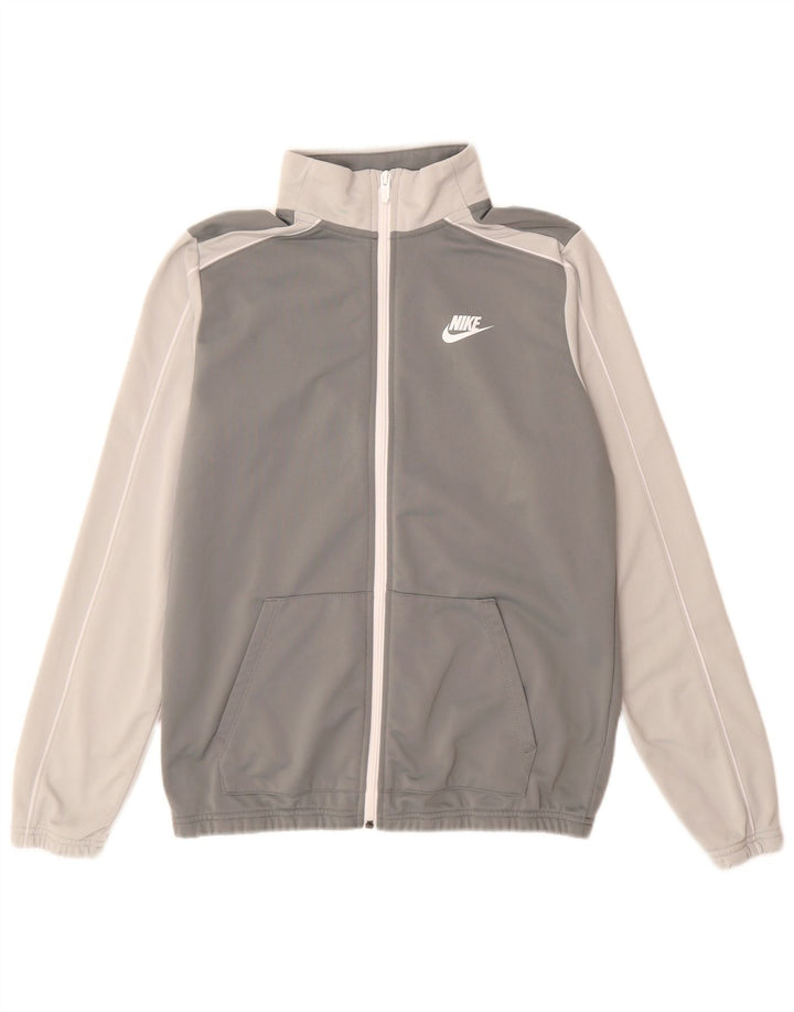 Chłopięca kurtka dresowa Nike 13-14 lat XL, szary poliester