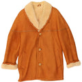 Vintage męska kurtka Shearling UK 36 Small Brown Shearling