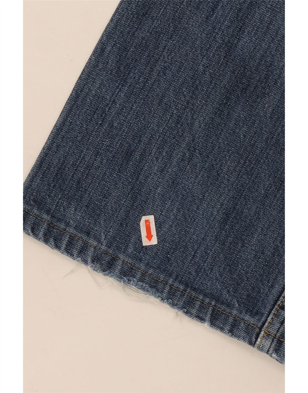 Damskie jeansy Lee Knox Straight W36 L27 Niebieskie bawełniane