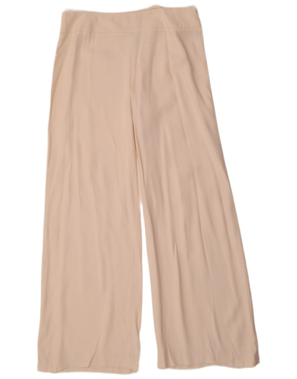 Damskie spodnie codzienne z szerokimi nogawkami Phase Eight UK 14 Large W32 L32 Off White