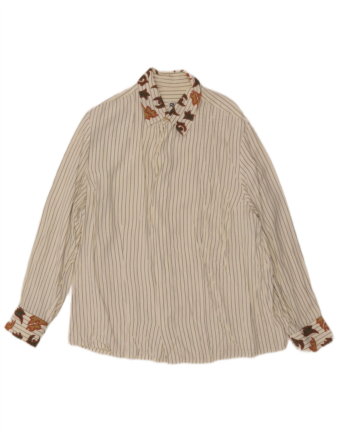 Koszula męska REPORTER rozmiar 41 16 w duże złamane białe paski