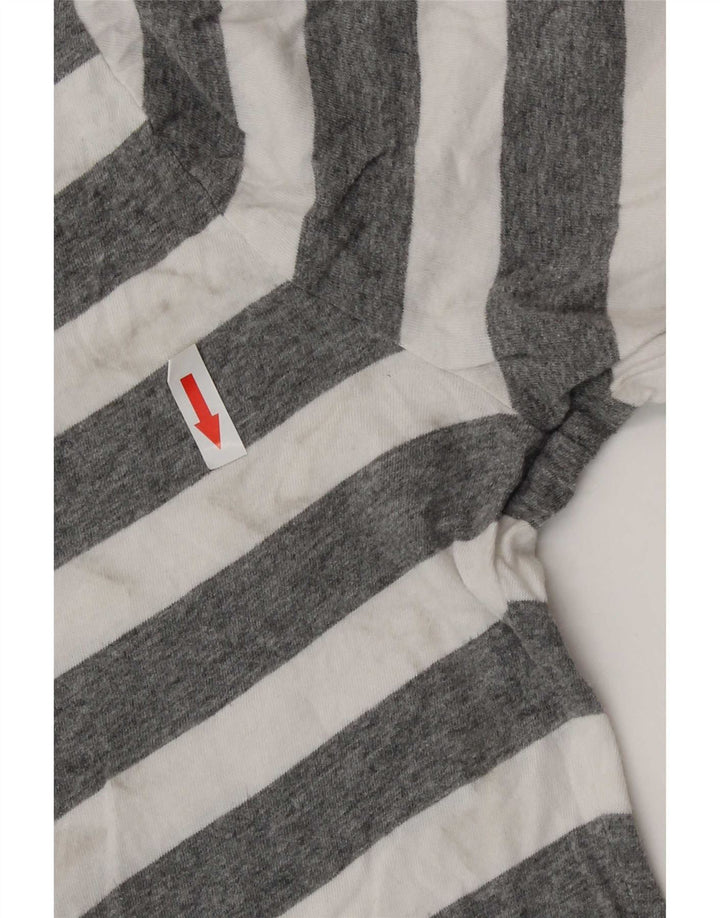 Damski top z długim rękawem Hollister UK 12 w średnie szare paski