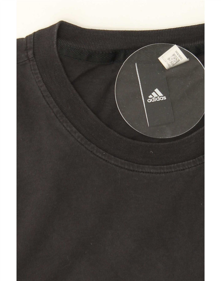 Adidas Męska Koszulka Top Mała Czarna