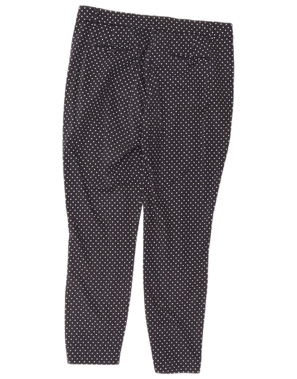 Damskie spodnie Chino Phase Eight UK 14 Large W32 L27 Granatowe kropki