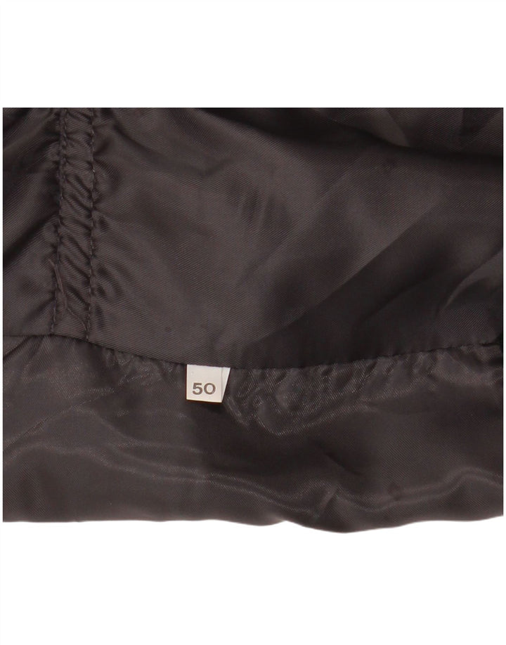 Vintage męska kamizelka IT 50 średnia czarna