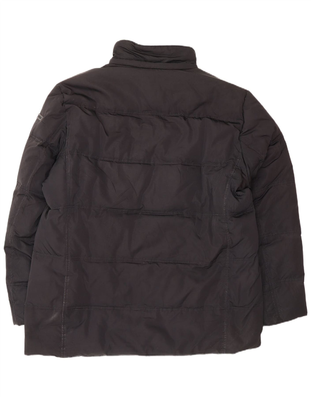 Męska ocieplana kurtka TRUSSARDI JEANS IT 56 3XL Czarny poliester