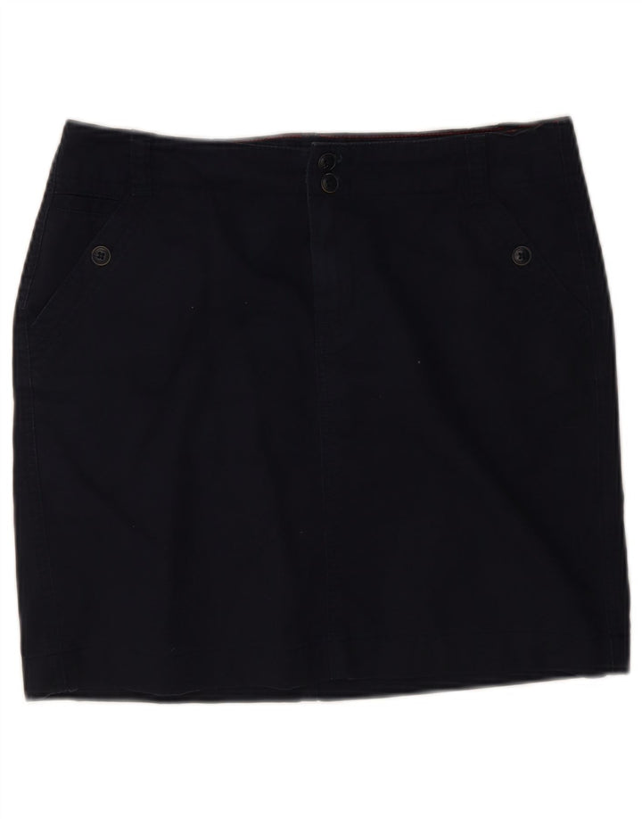 Damska spódniczka mini Tommy Hilfiger US 6 Medium W30 Granatowa bawełna