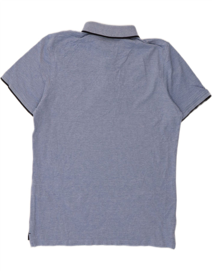 JACK & JONES Mens Polo Shirt XL Blue Cotton Vintage Jack & Jones and Second-Hand Jack & Jones from Messina Hembry 