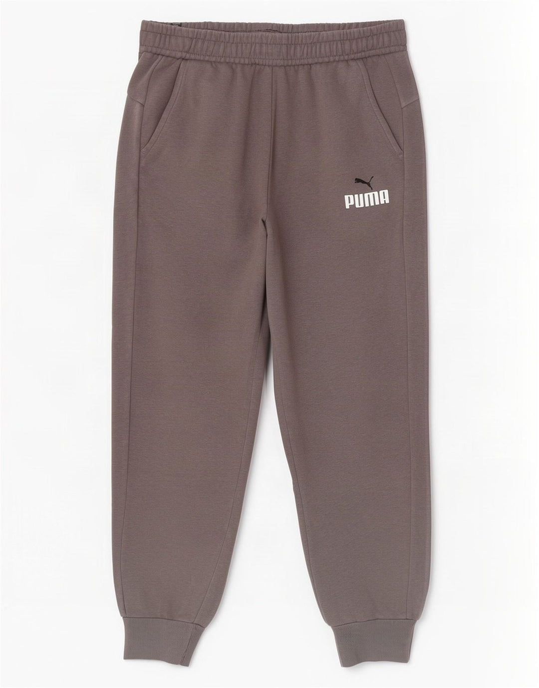 Męskie spodnie dresowe Puma Joggers, średnioszare, bawełniane