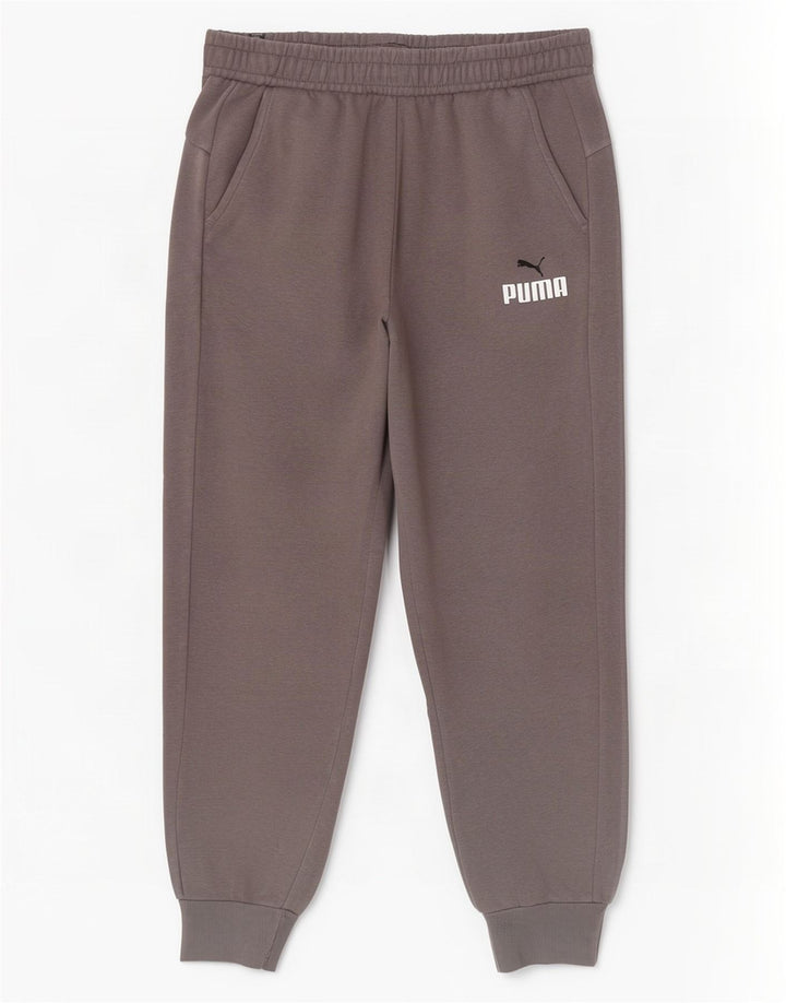 Męskie spodnie dresowe Puma Joggers, średnioszare, bawełniane