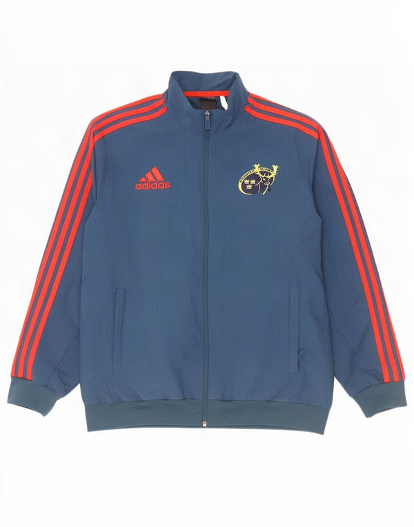 Kurtka męska Adidas Munster Rugby Tracksuit UK 42/44, duża niebieska