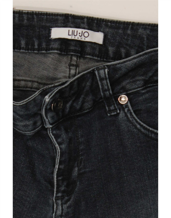 Damskie jeansy Liu Jo W28 L29 Granatowe