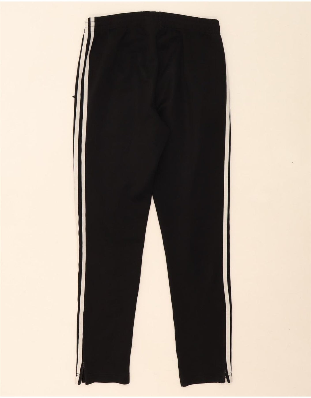ADIDAS Womens Tracksuit Trousers UK 10 Small Black Polyester Vintage Adidas and Second-Hand Adidas from Messina Hembry 