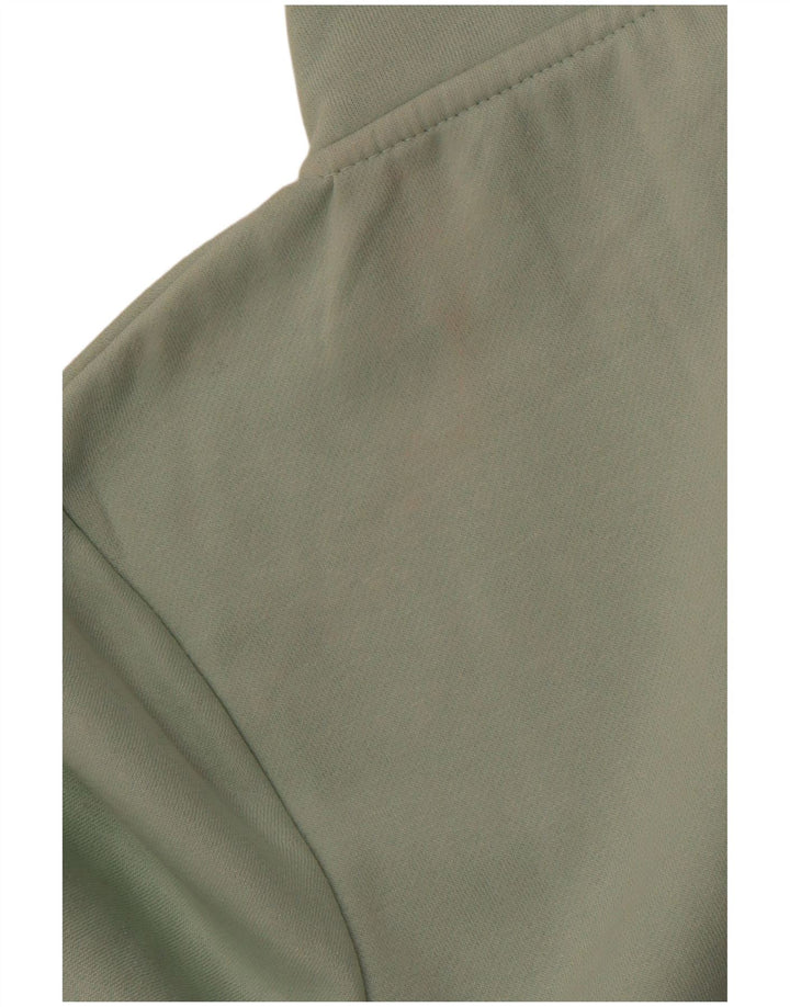 Damska kurtka dresowa BENCH Graphic UK 12, średnia, zielona bawełna