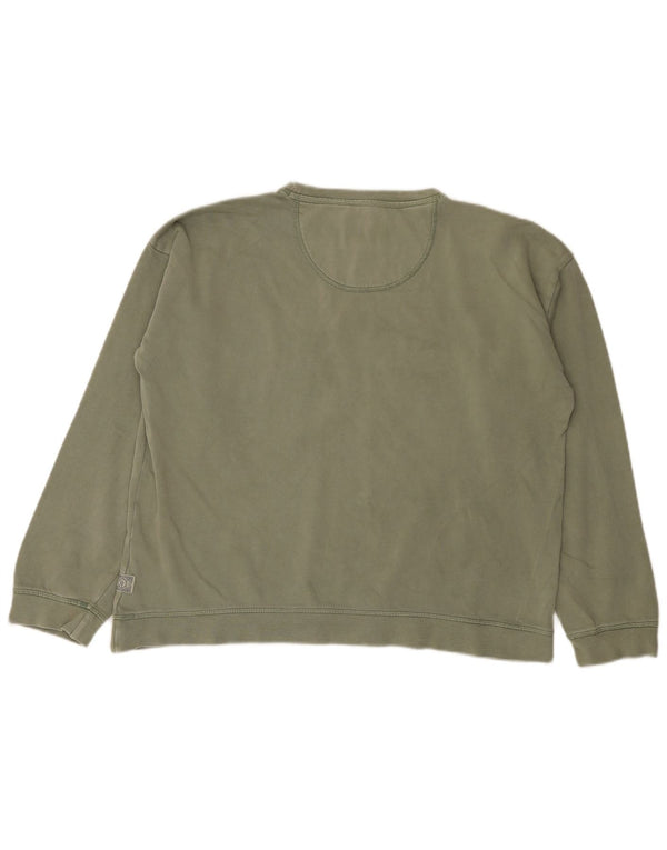 Damska bluza dresowa Fat Face UK 14, duża bawełna khaki