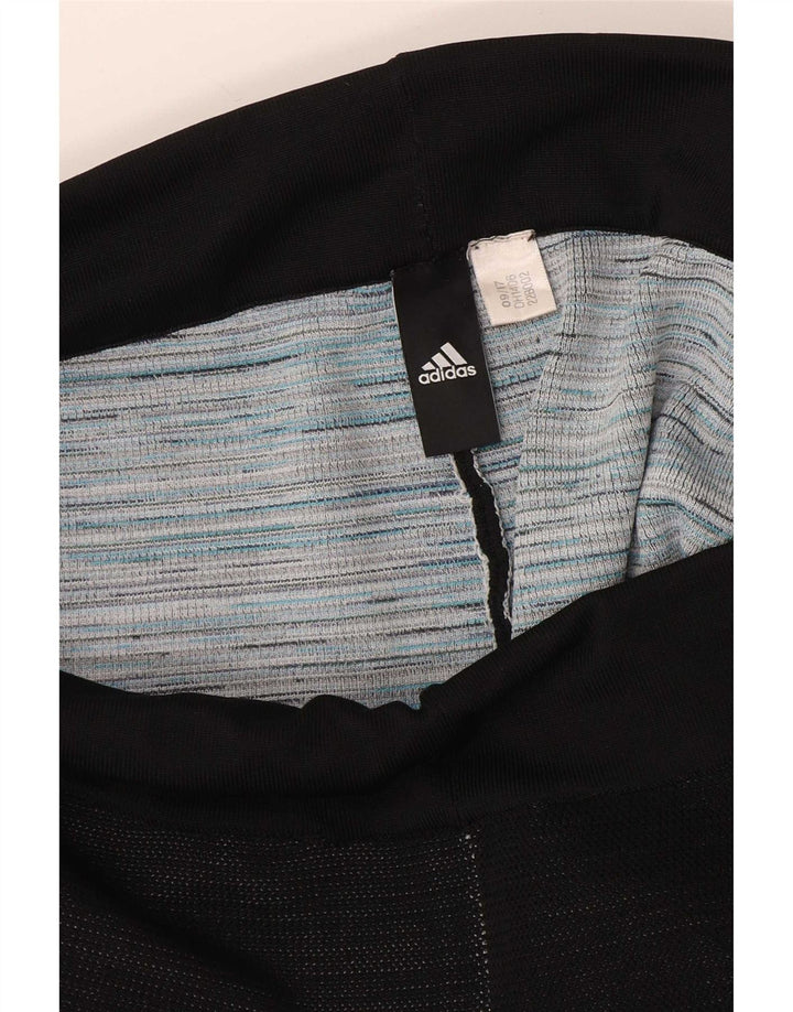 Damskie spodnie dresowe Adidas UK 14, duże, czarne