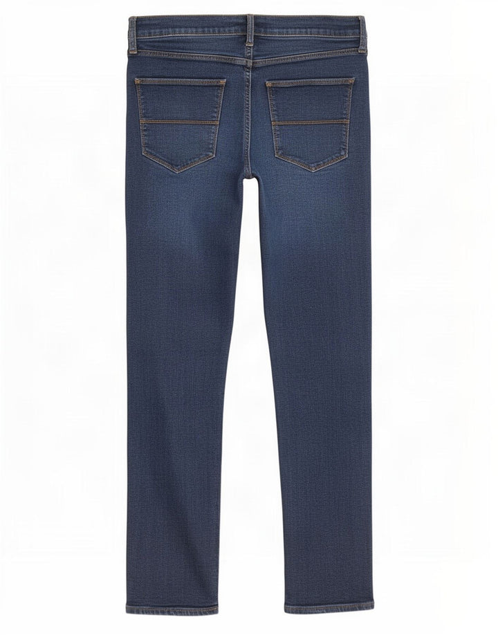 Marks & Spencer Męskie jeansy slim W36 L31 Niebieskie, bawełniane