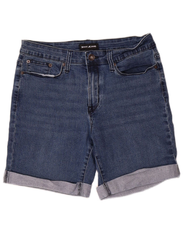 Damskie spodenki jeansowe Dkny US 6 Medium W32 Niebieskie