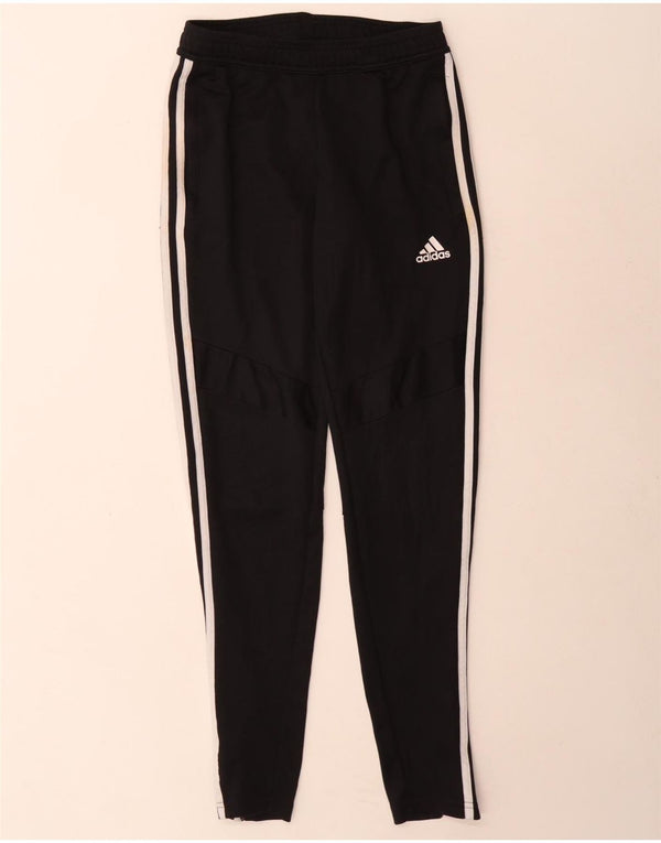 Damskie spodnie dresowe Adidas Climalite UK 4/6 XS Czarny poliester