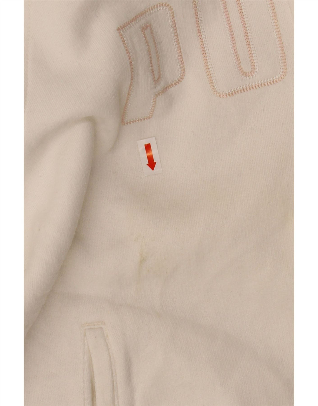 Damska kurtka dresowa PUMA z grafiką UK 14, średnia biel