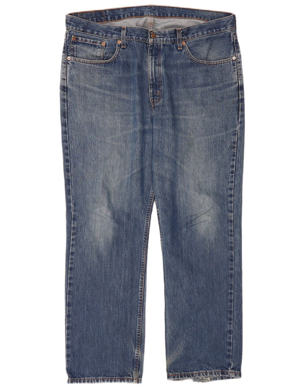 Damskie proste dżinsy Levi's W40 L30 Niebieskie bawełniane
