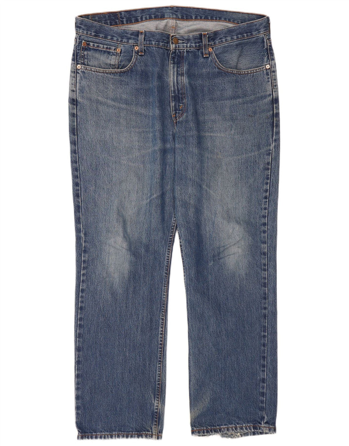 Damskie proste dżinsy Levi's W40 L30 Niebieskie bawełniane