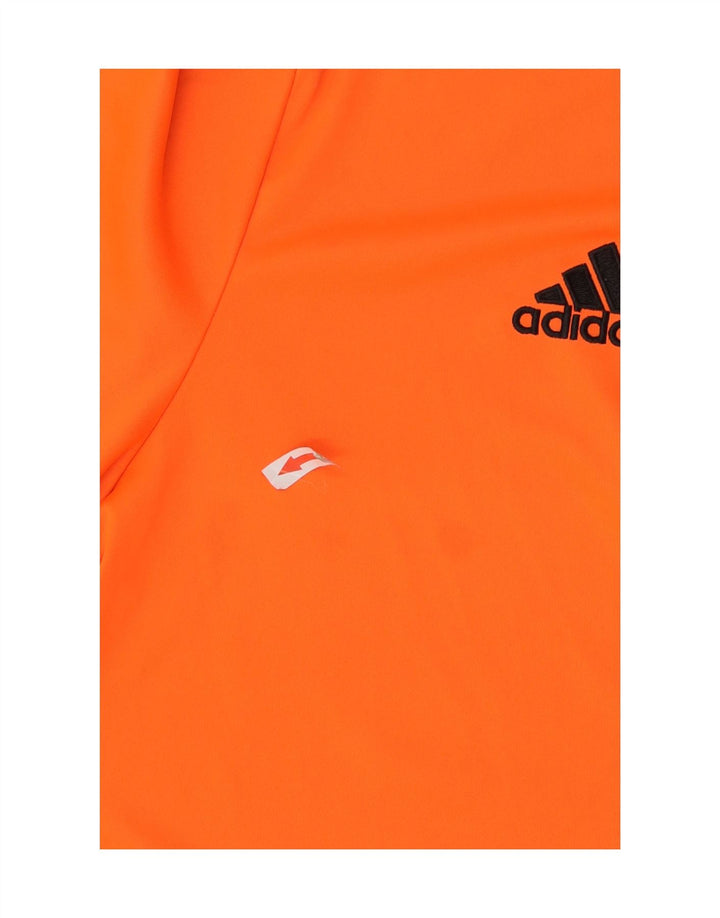 Adidas Męska koszulka Climalite Top XL Pomarańczowy poliester