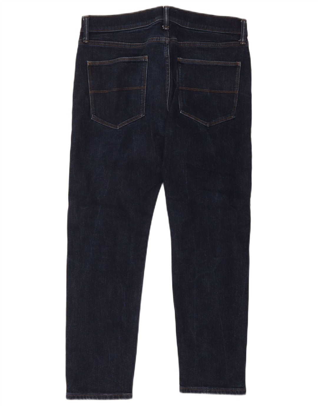 Marks & Spencer Damskie jeansy slim W32 L29 Granatowe, bawełniane