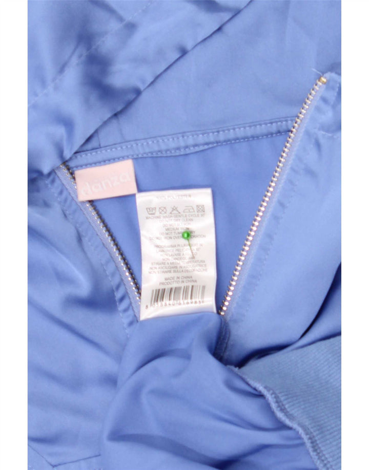 Damska bluza dresowa typu oversize danza UK 14, średnia niebieska