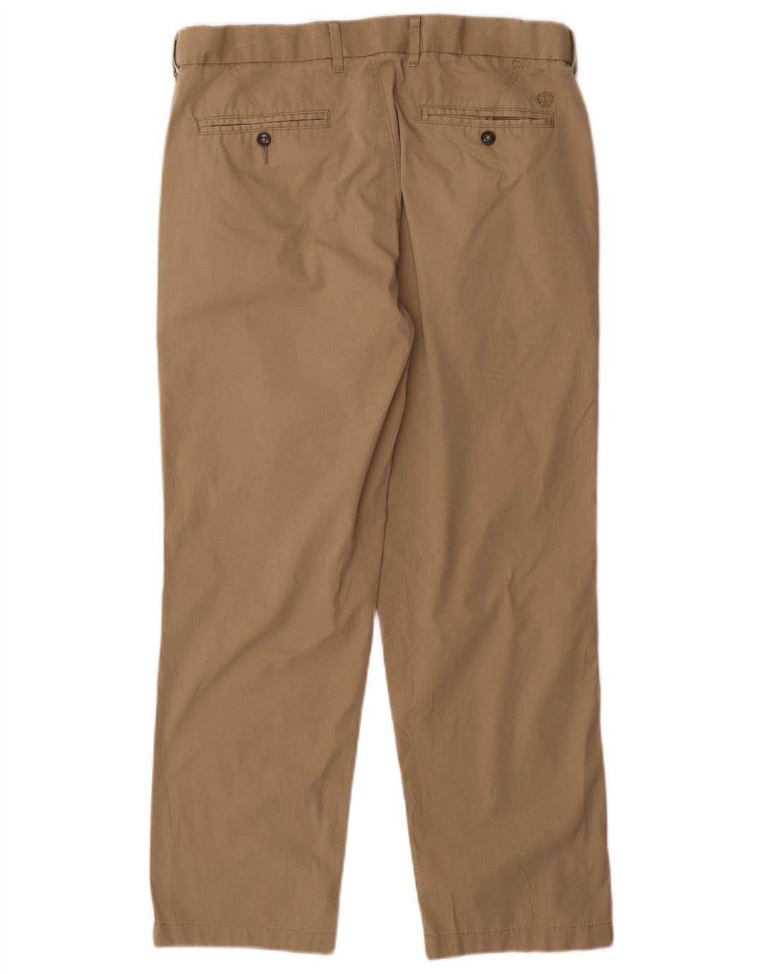 Męskie spodnie typu chino Regular Marks & Spencer W34 L29 Beżowa bawełna