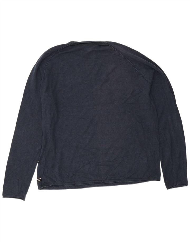 Top męski Jack & Jones z długim rękawem, 2XL, granatowy